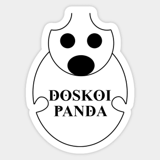 Camie's DOSKOI PANDA Tank Top - ONE PIECE Sticker